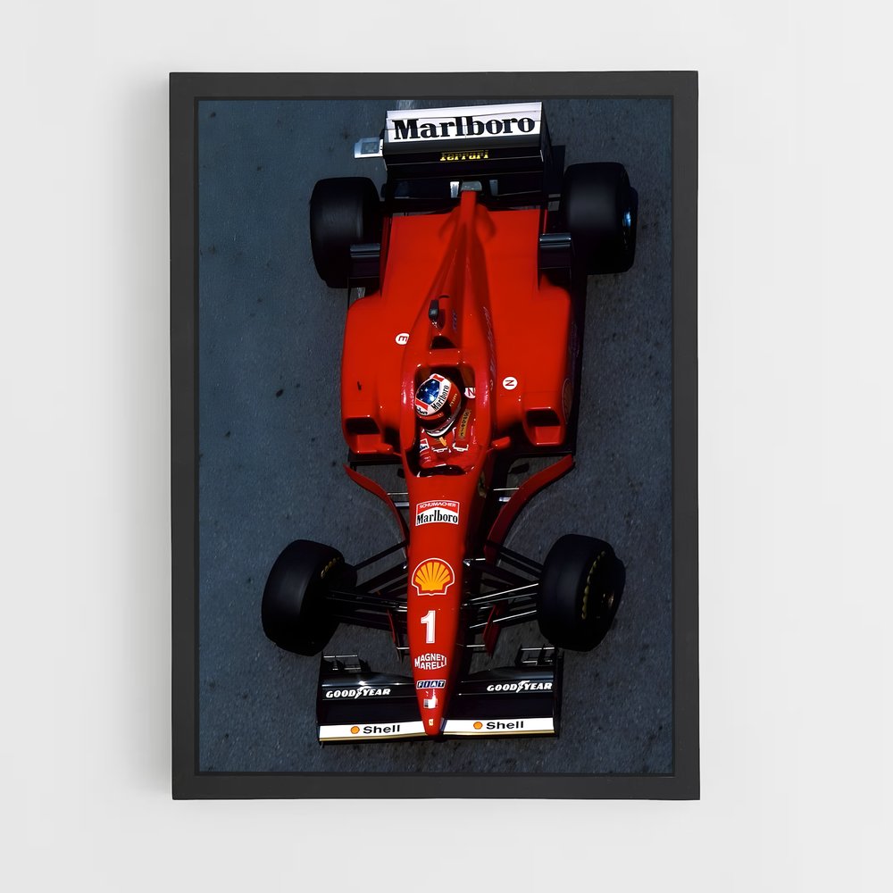 Poster Prise de Vitesse – affiche Voitures de Formule 1 (vue 2)